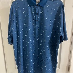 Callaway Men's Blue Polo Shirt